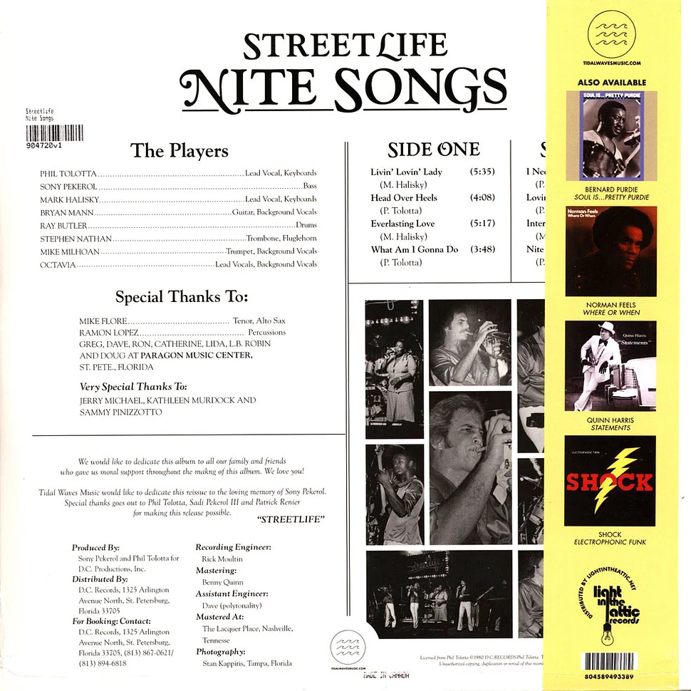 Streetlife - Nite Songs