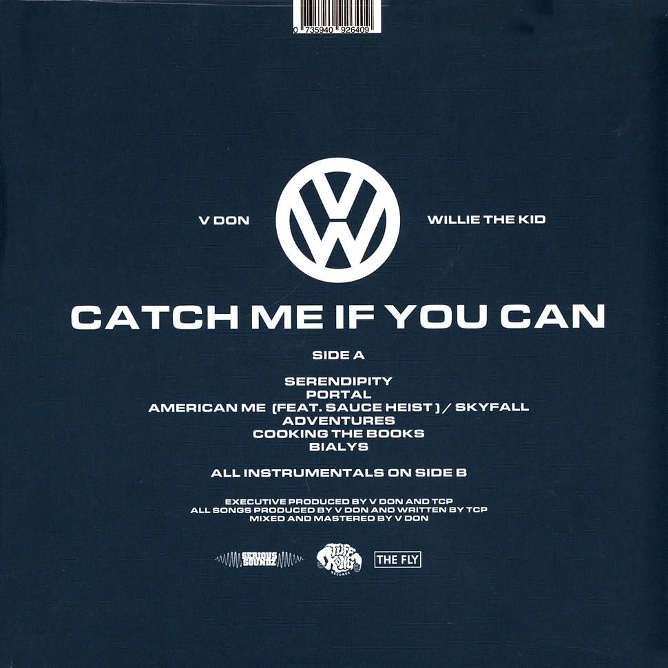 V Don & Willie The Kid - Catch Me If You Can Black Vinyl Edition