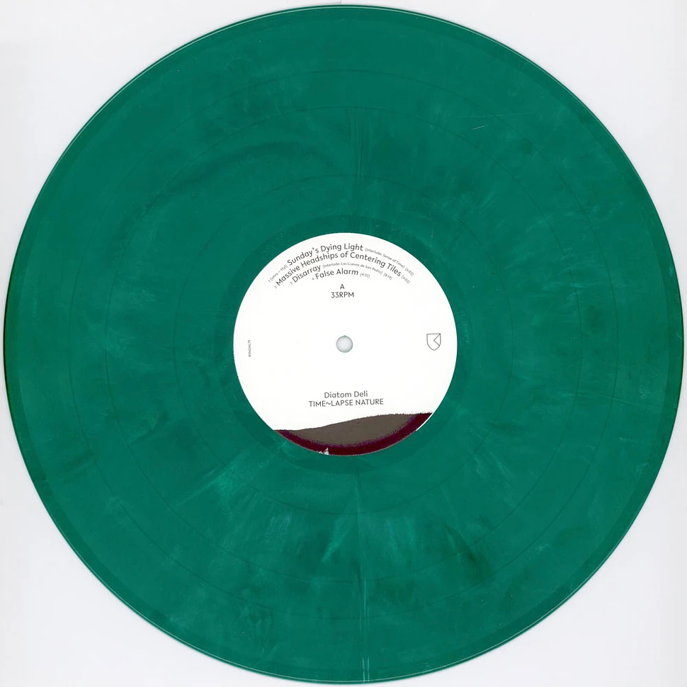 Diatom Deli - Time-Lapse Nature Green & White Marbled Vinyl Edition