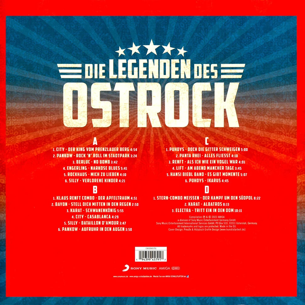 V.A. - Die Legenden Des Ostrock Volume 1