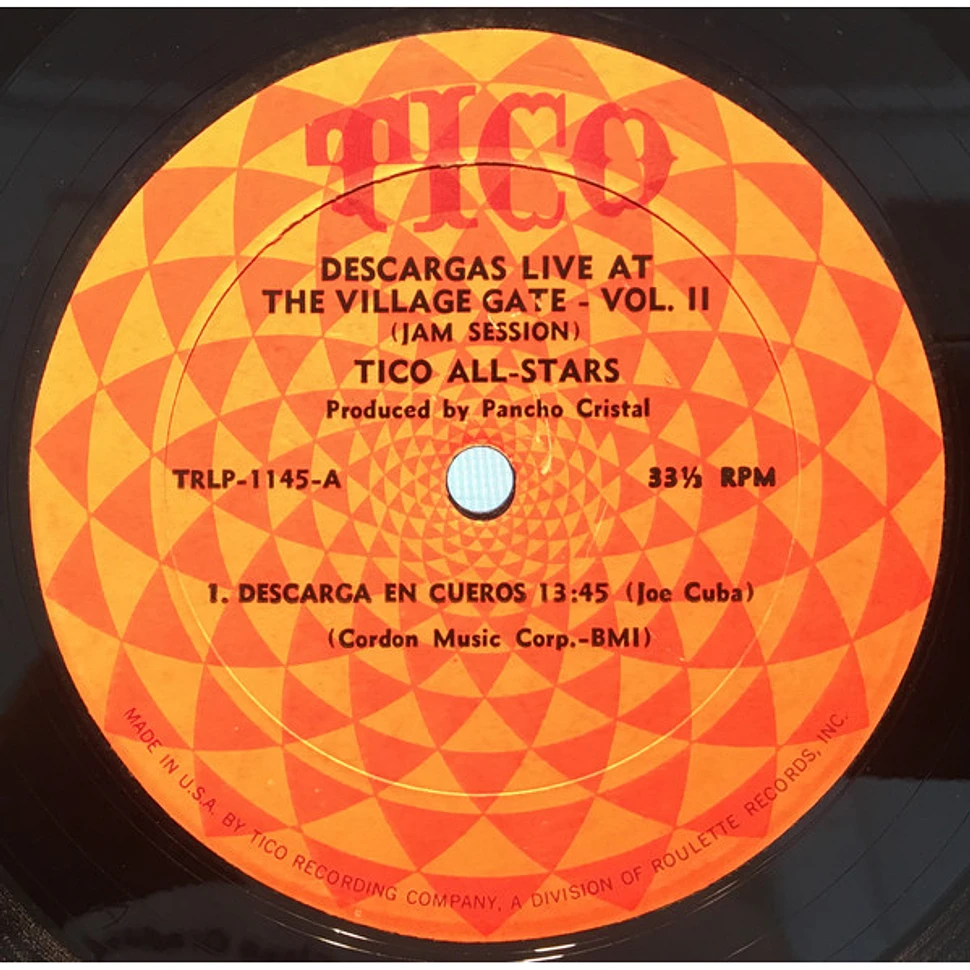 Tico All-Stars - Descargas At The Village Gate Live Vol. 2