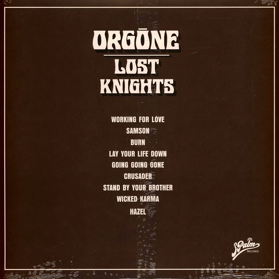 Orgone - Lost Knights Hellfire Red Vinyl Edition