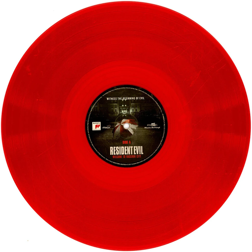 V.A. - OST Resident Evil: Welcome To Raccoon City Translucent Red Vinyl Edition