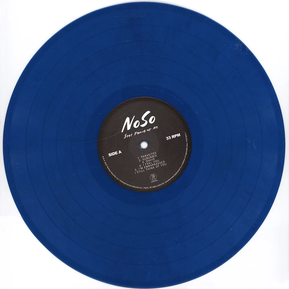 Noso - Stay Proud Of Me Colored Vinyl Edition