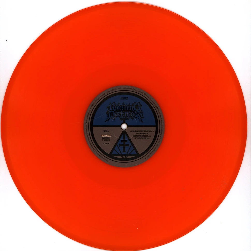 Bear Mace - Charred Field Of Slaughter Orange Vinyl Edition