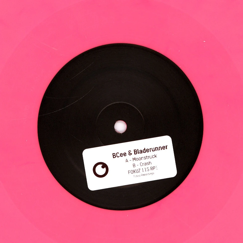 BCee & Bladerunner - Moonstruck / Crash Pink Marbled Vinyl Edition