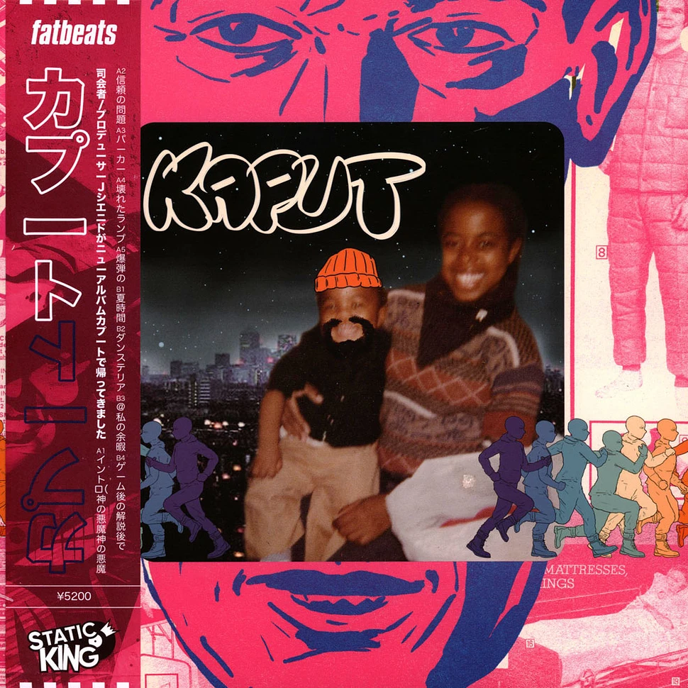 J. Scienide - Kaput!!! Red Vinyl Edition