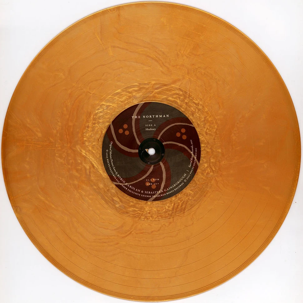 Robin Carolan & Sebastian Gainsborough - OST The Northman HHV Exclusive Golden Vinyl Edition