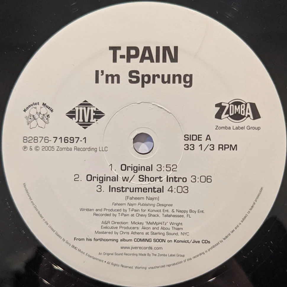 T-Pain - I'm Sprung