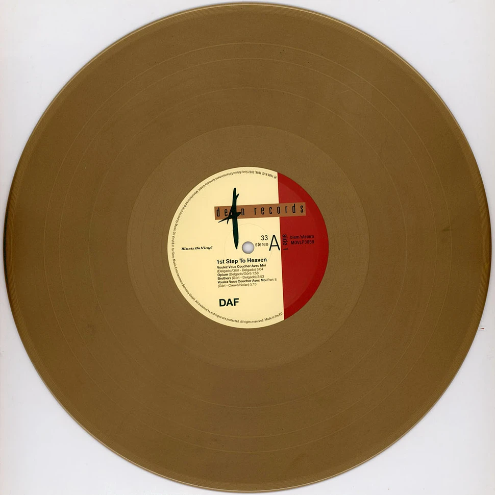 DAF - 1st Step To Heaven Gold Colored Vinyl Edition