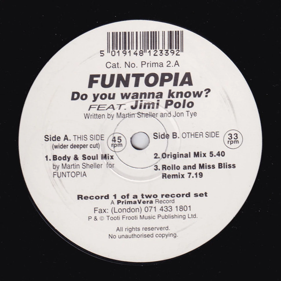 Funtopia feat. Jimi Polo - Do You Wanna Know?