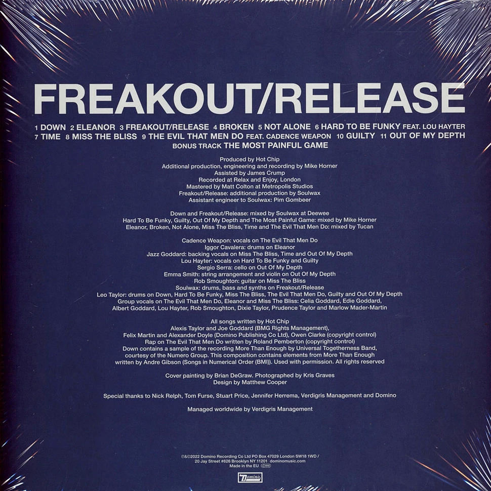 Hot Chip - Freakout / Release Black Vinyl Edition