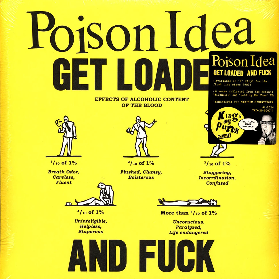 Poison Idea - Get Loaded And Fuck