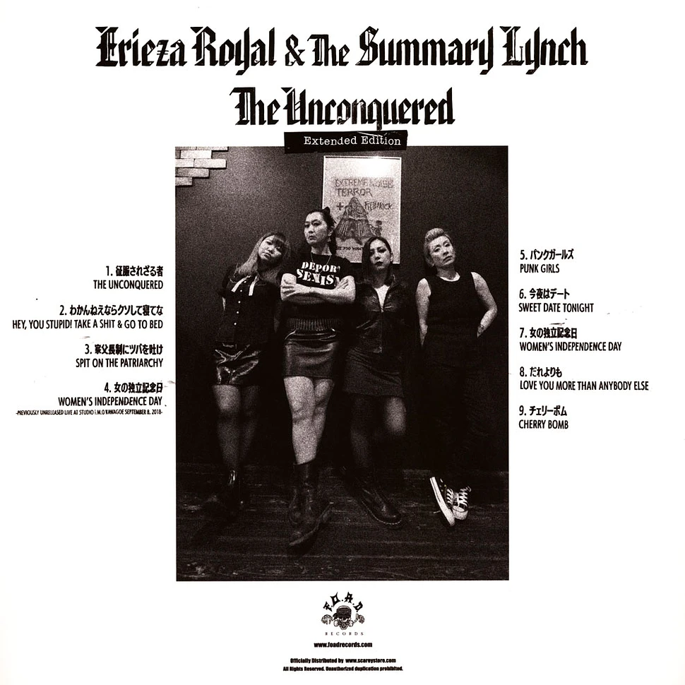 Erieza Royal & The Summary Lynch - The Unconquered Extended Edition