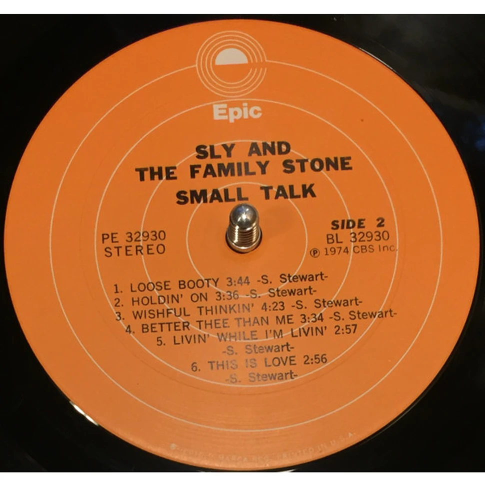 Sly & The Family Stone - Small Talk