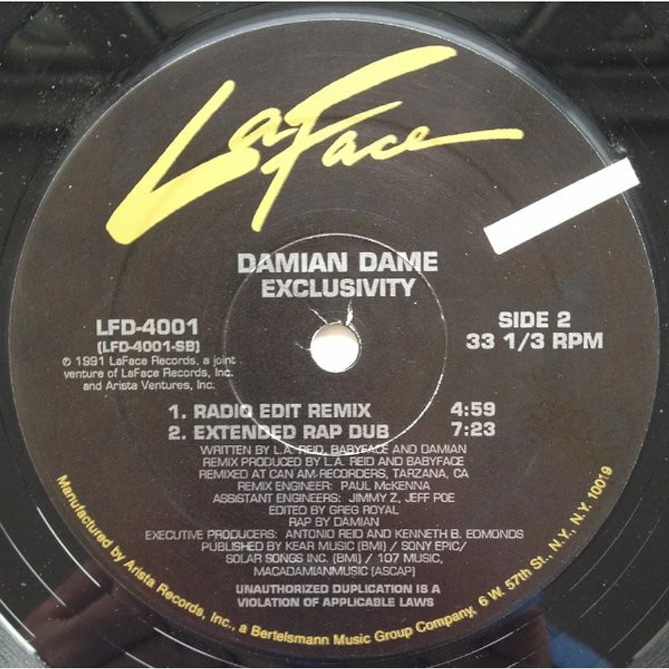 Damian Dame - Exclusivity