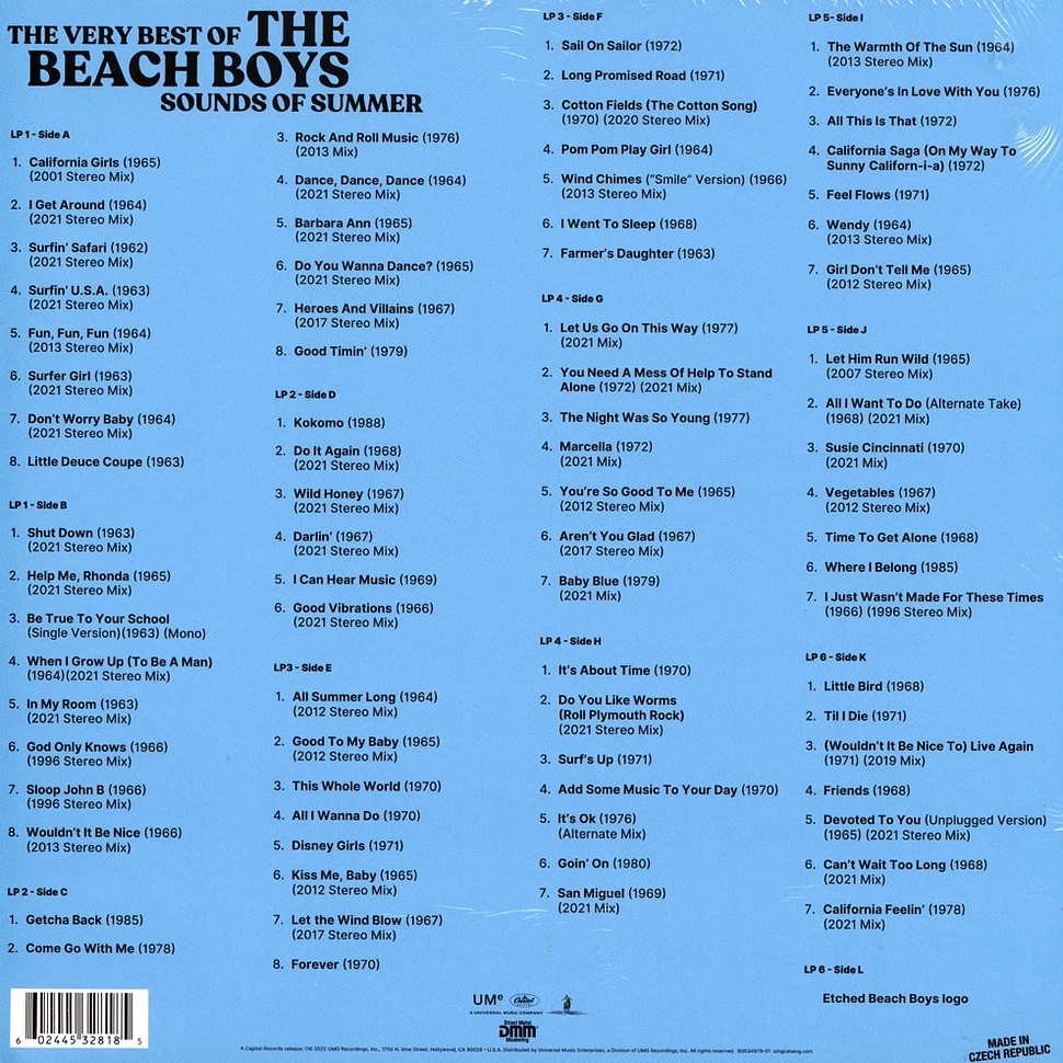 Beach Boys - Sounds Of Summer Limited Edition