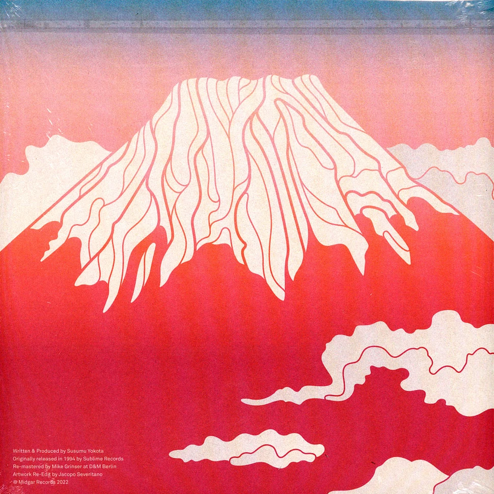 Susumu Yokota - Acid Mt. Fuji Clear Blue Vinyl Edition
