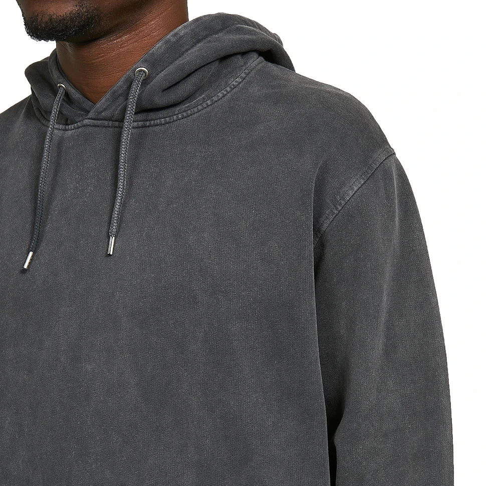 Colorful Standard Hoodie HHV - Black) Organic | Classic (Faded