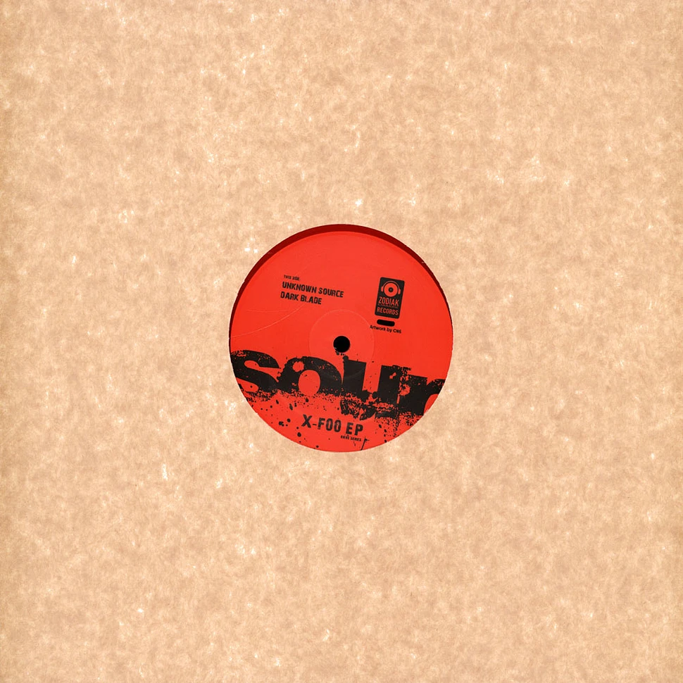 Sour - X-F00 EP Clear Red Vinyl Edition