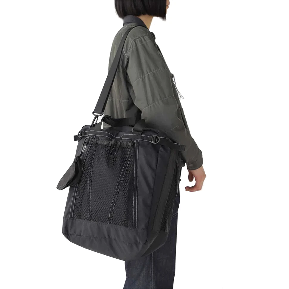 and wander - X-Pac 30L 3Way Tote Bag (Black) | HHV