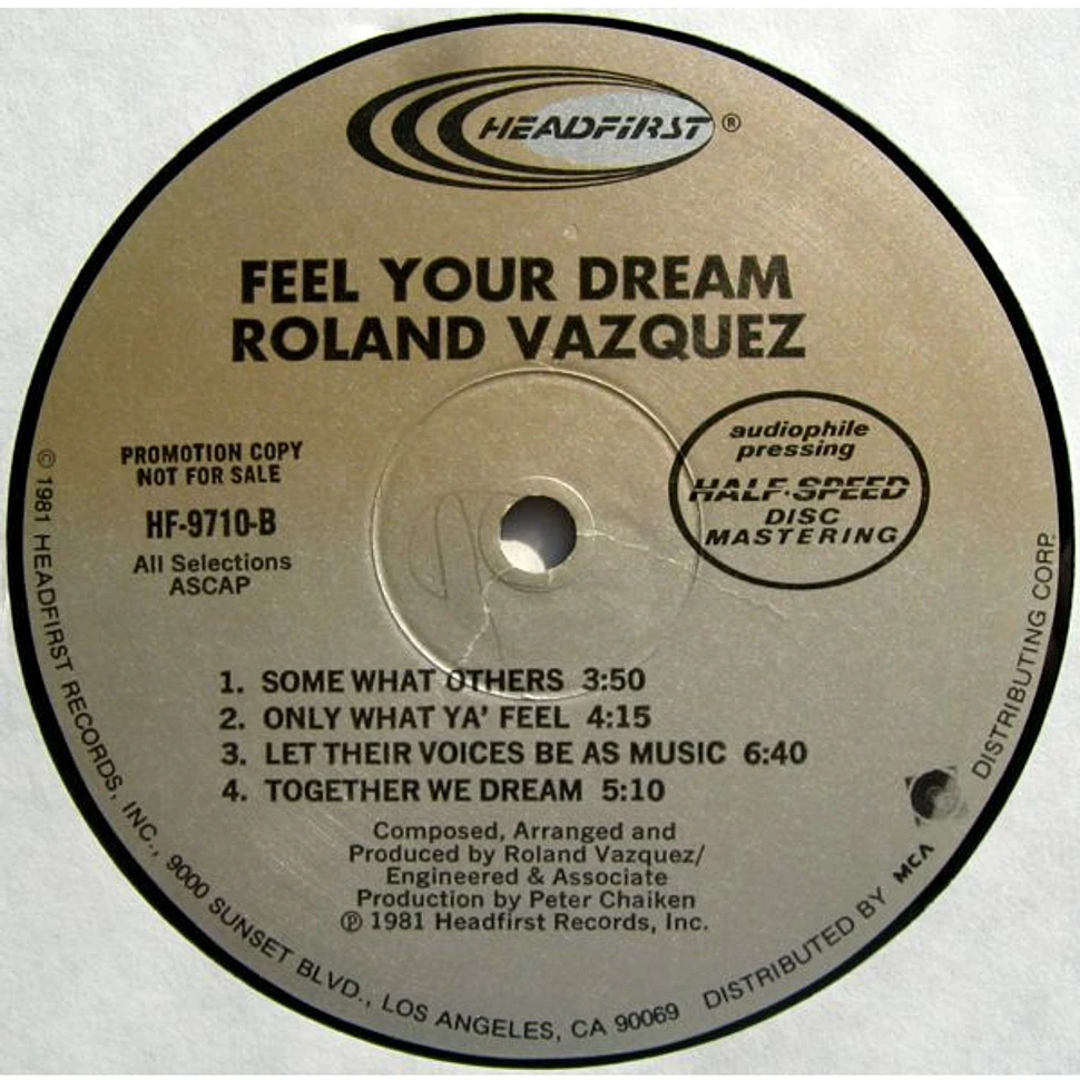 Roland Vazquez - Feel Your Dream