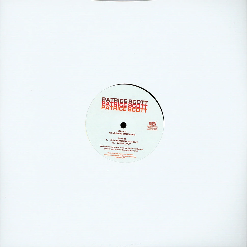 Patrice Scott The Euphonium EP Vinyl 12