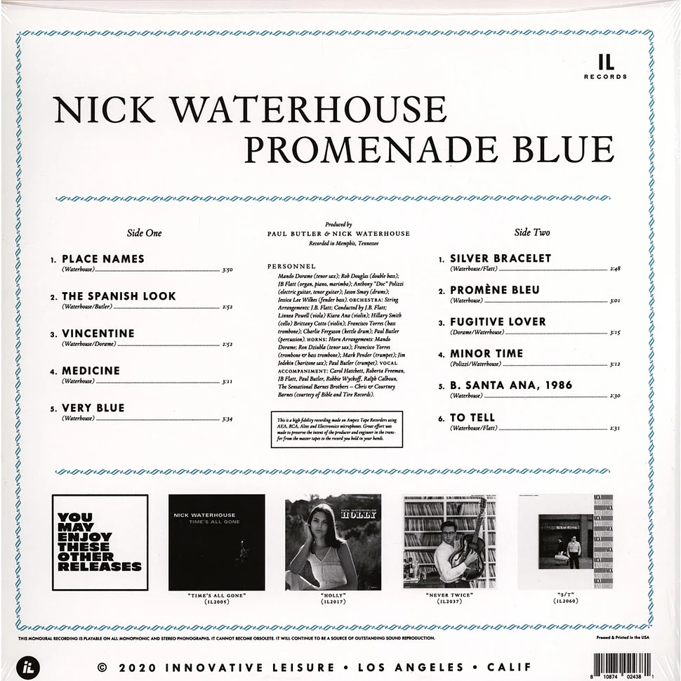 Nick Waterhouse - Promenade Blue