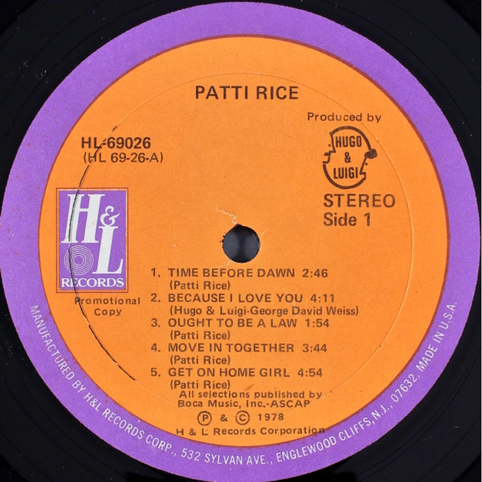 Patti Rice - Patti Rice
