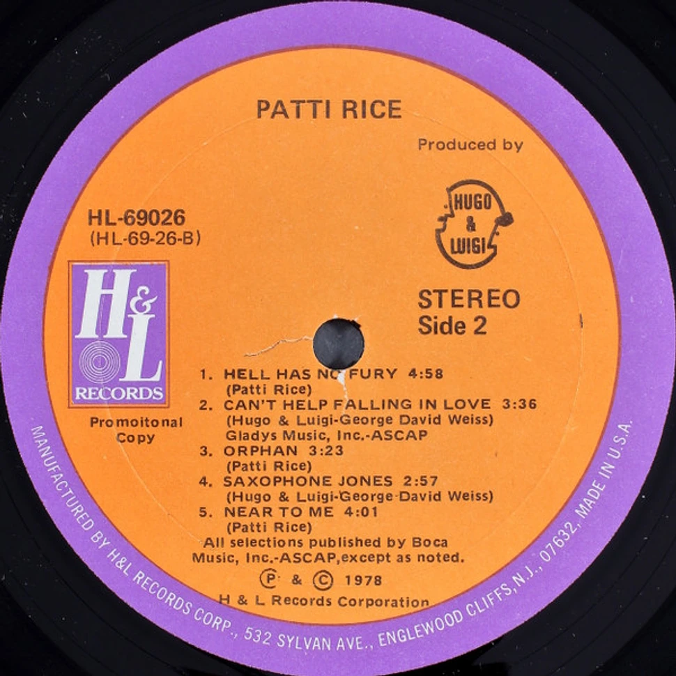 Patti Rice - Patti Rice