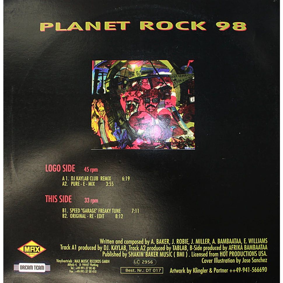 Afrika Bambaataa & Soulsonic Force - Planet Rock 98