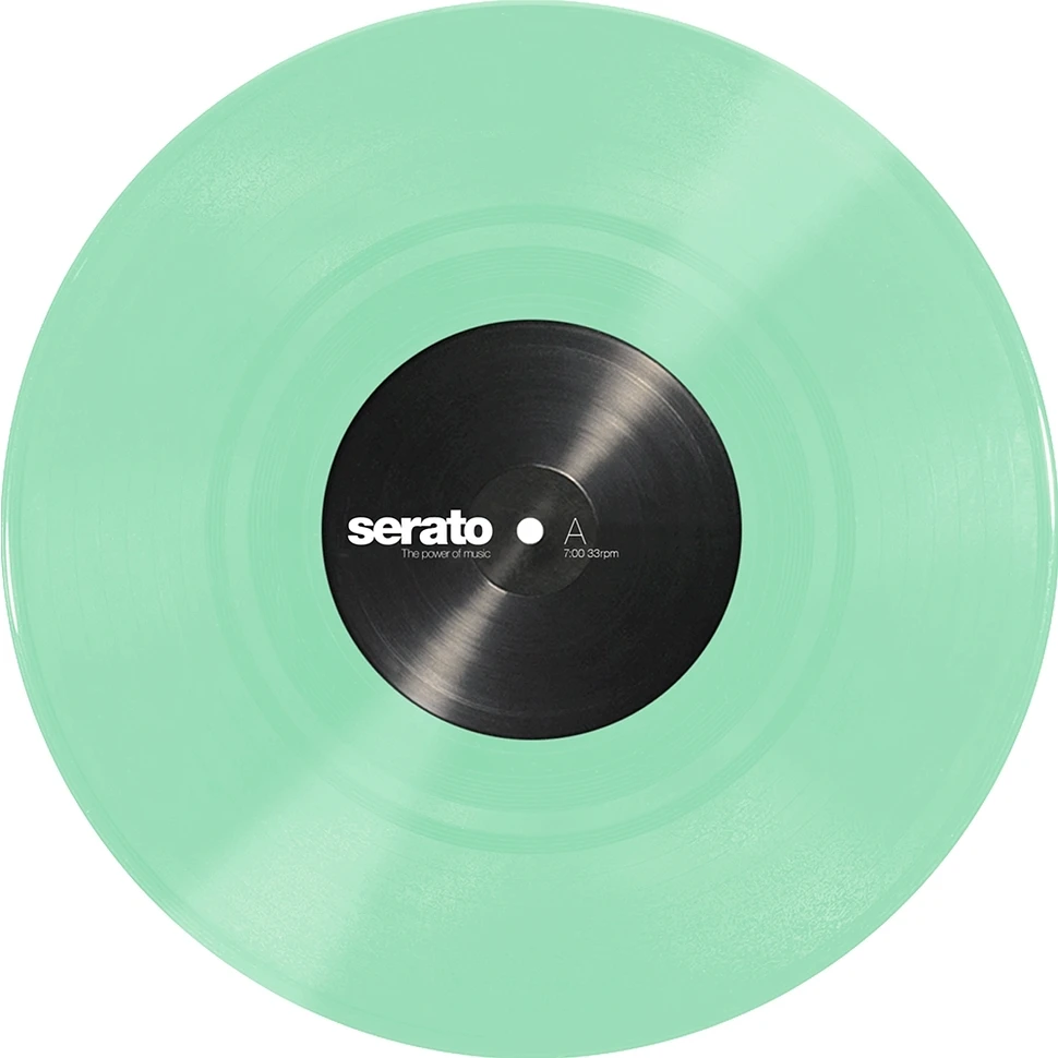 Serato - 10" Control Vinyl Performance-Serie Glow in the Dark