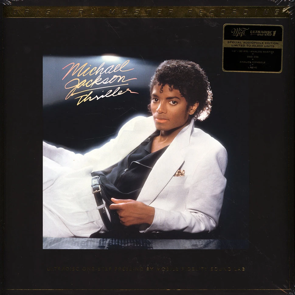 Michael Jackson - Thriller Limited Edition Ultradisc One-Step LP Numbered Deluxe Box Set