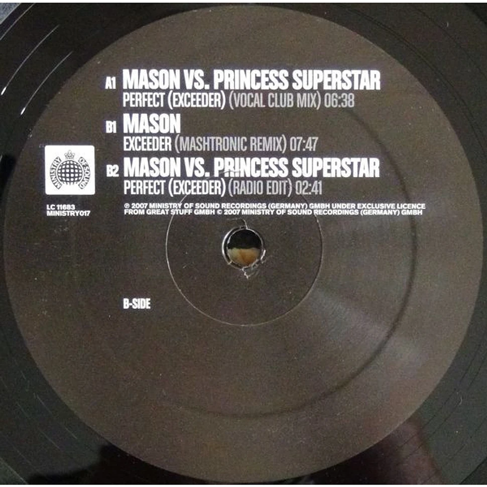 Mason vs. Princess Superstar - Perfect (Exceeder) / Exceeder
