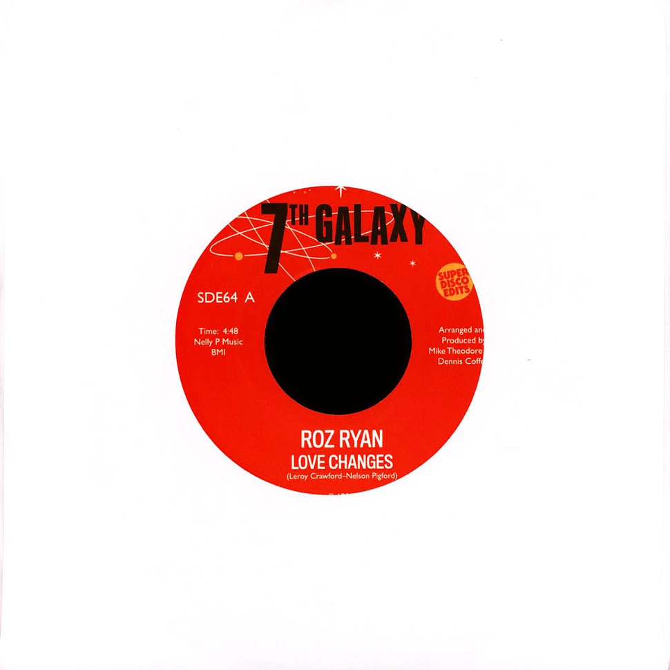 Roz Ryan - Love Changes / Funky Way To Treat Me
