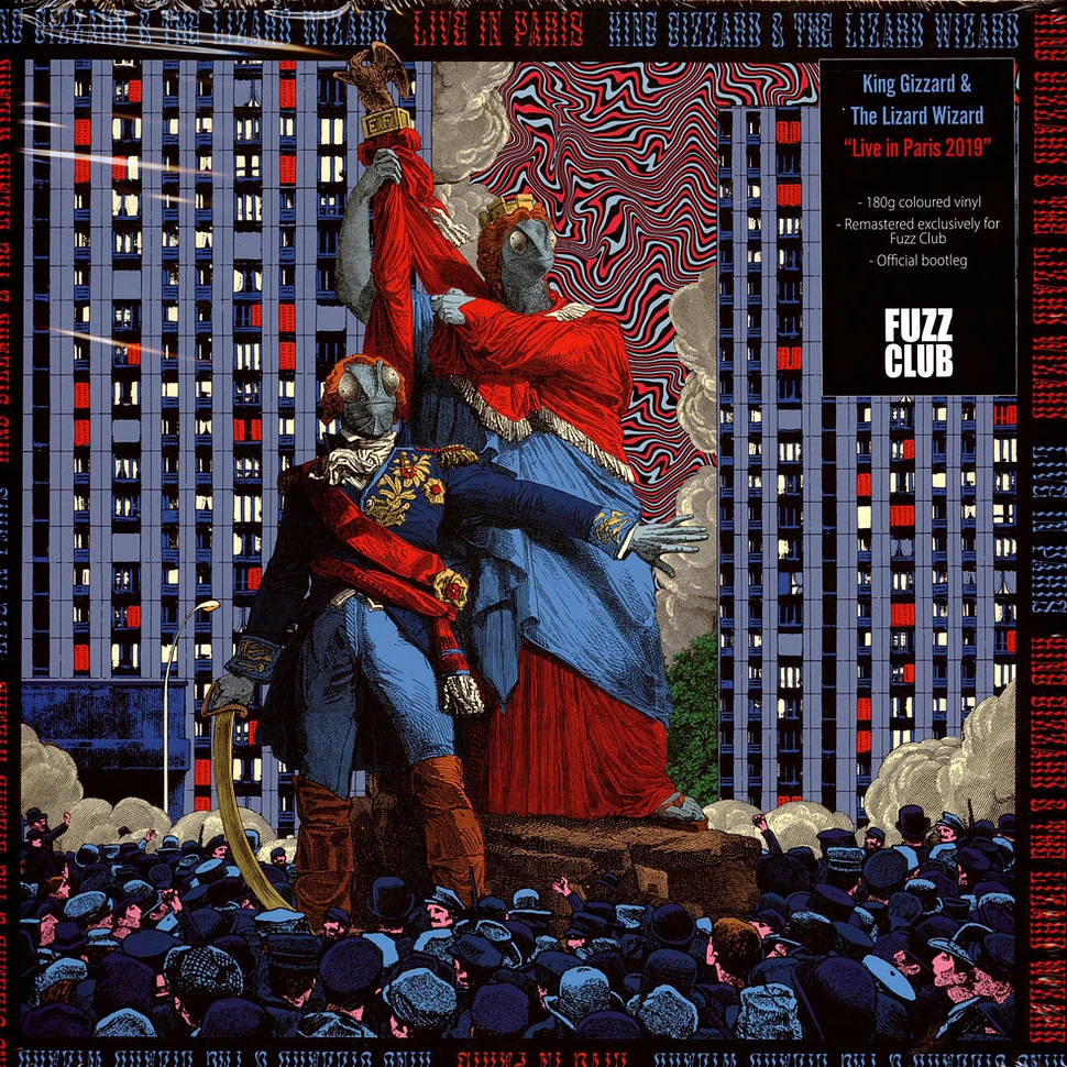 King Gizzard & The Lizard Wizard - Live In Paris '19 Bone Vinyl Edition