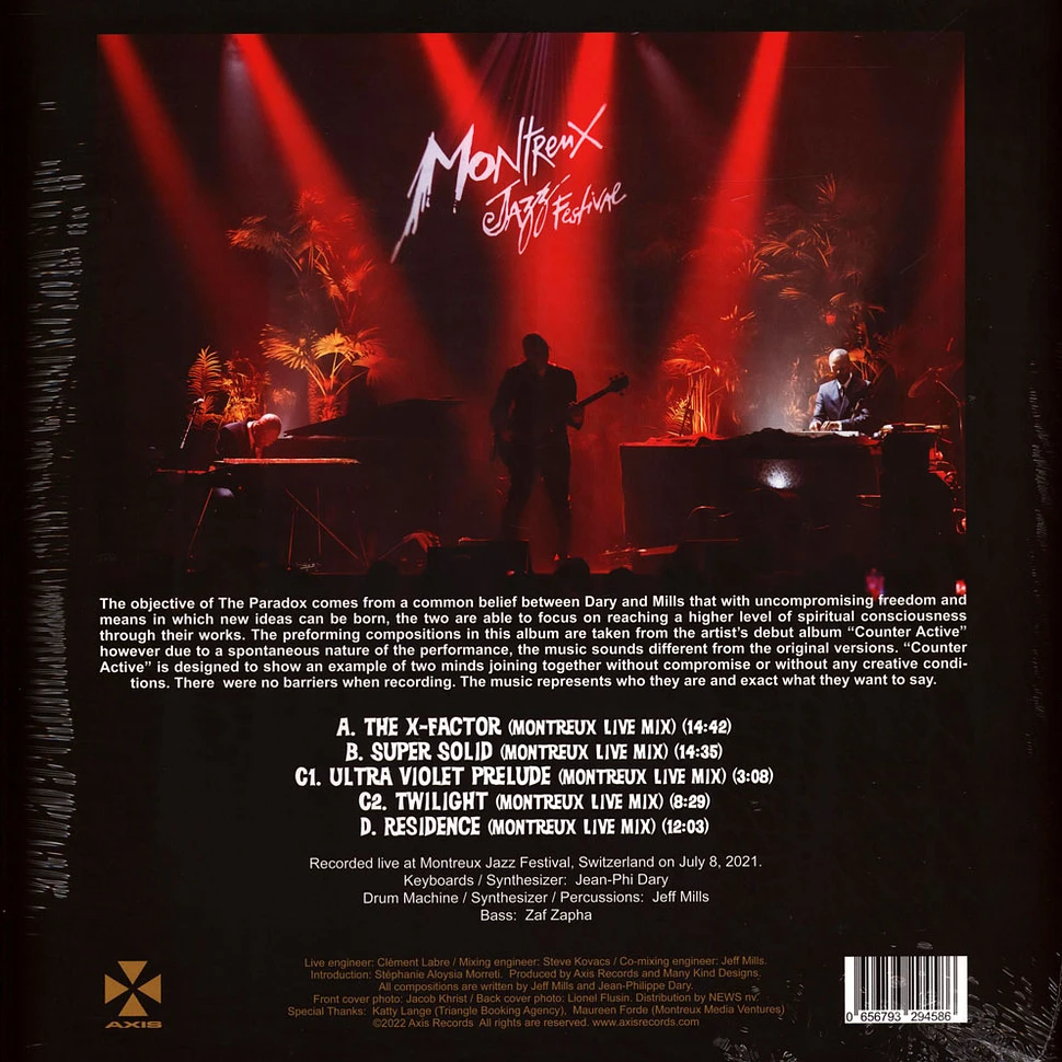 Paradox, The (Jean-Phi Dary & Jeff Mills) - Live At Montreux Jazz Festival