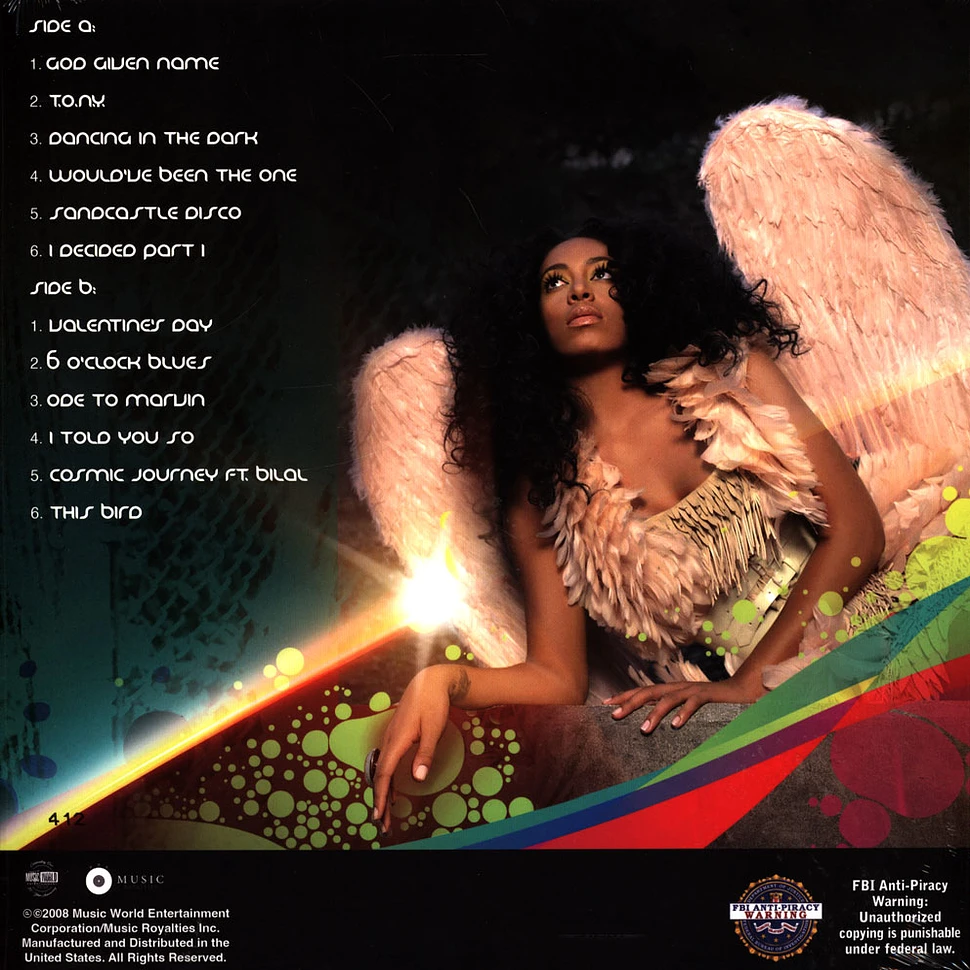 Solange - Sol-Angel And The Hadley St. Dreams Colored Vinyl Edition