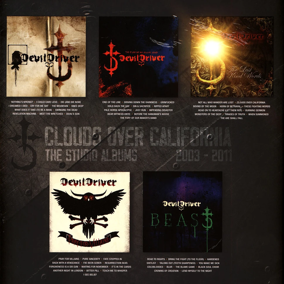 Devildriver - Clouds Over California The Studio Albums 2003-2011