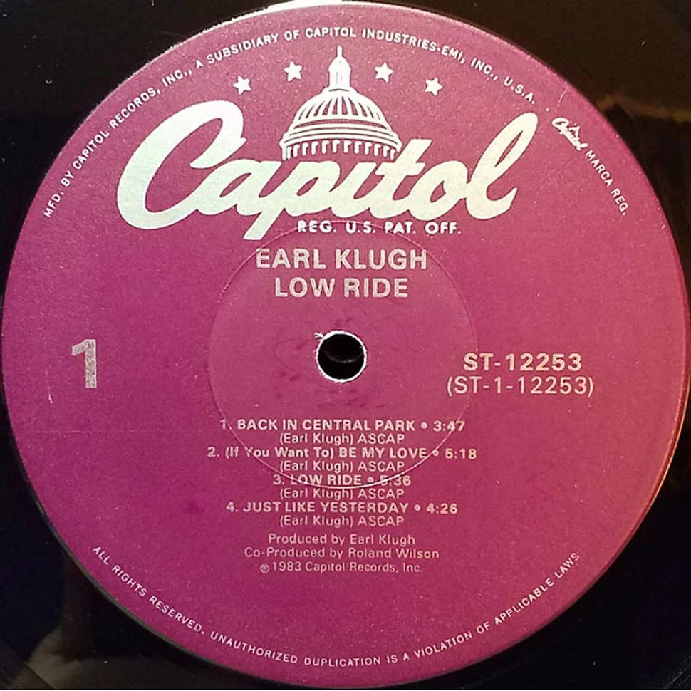 Earl Klugh - Low Ride