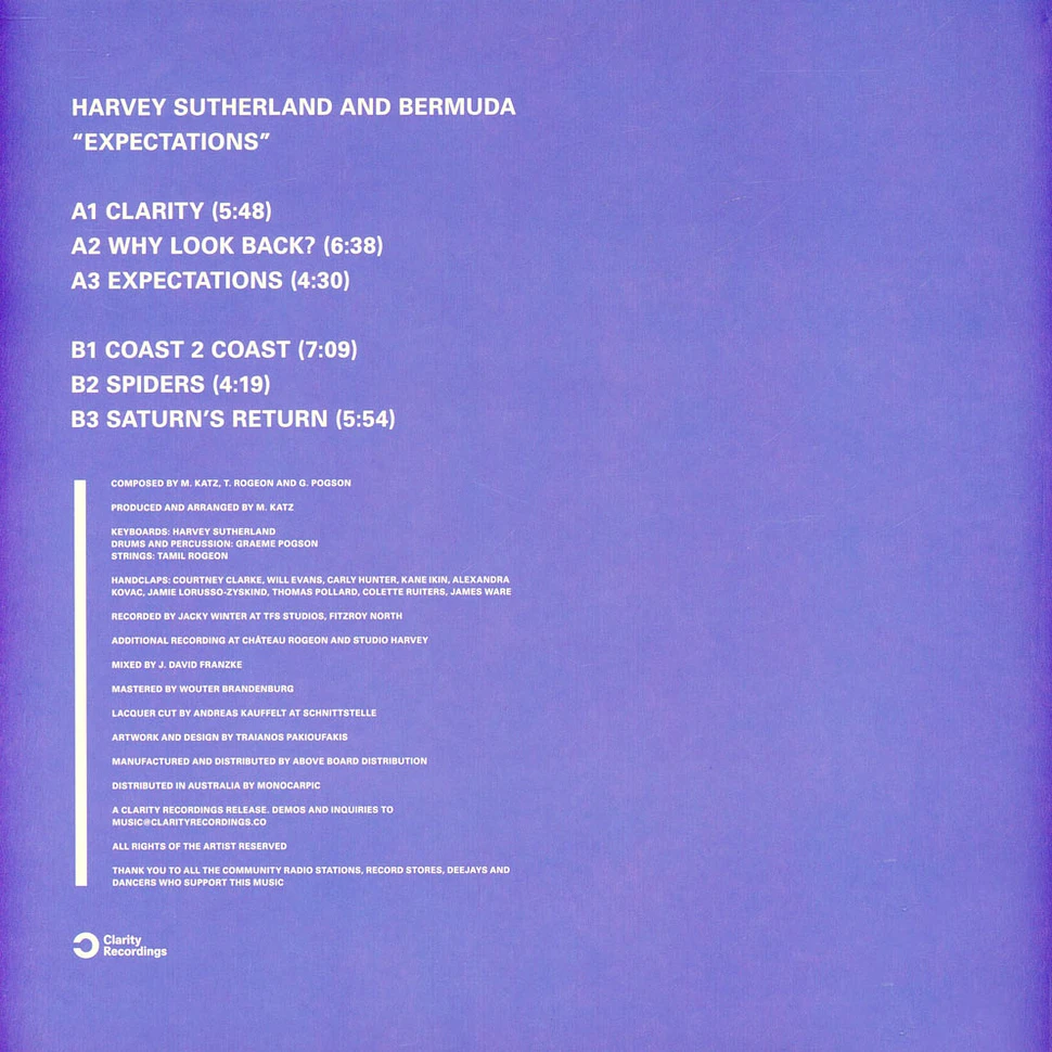 Harvey Sutherland & Bermuda - Expectations LP Blue Vinyl Edition