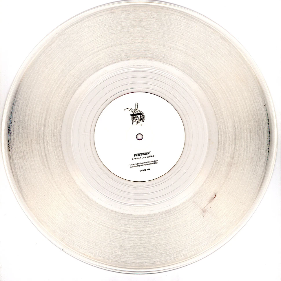 Pessimist - WPN-1 / WPN-2 Clear Vinyl Edition