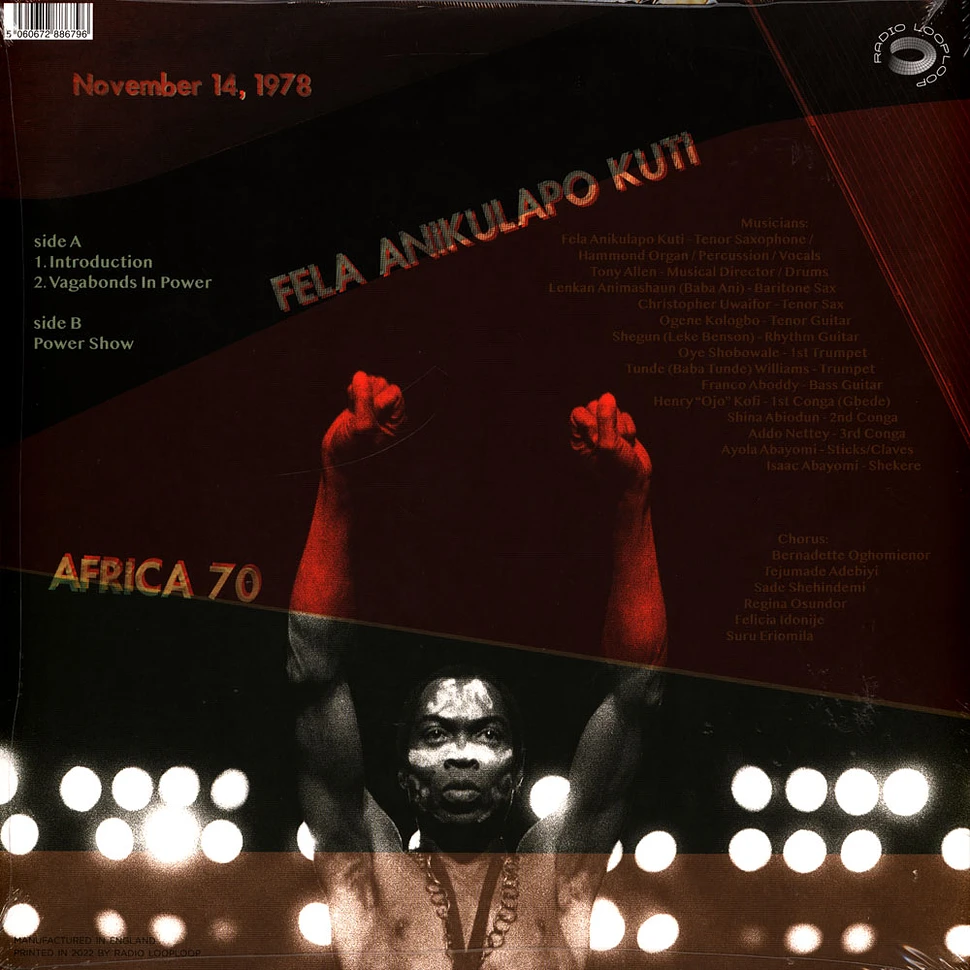 Fela Anikulapo Kuti And Africa 70 - Live At Berliner Jazztage 1978
