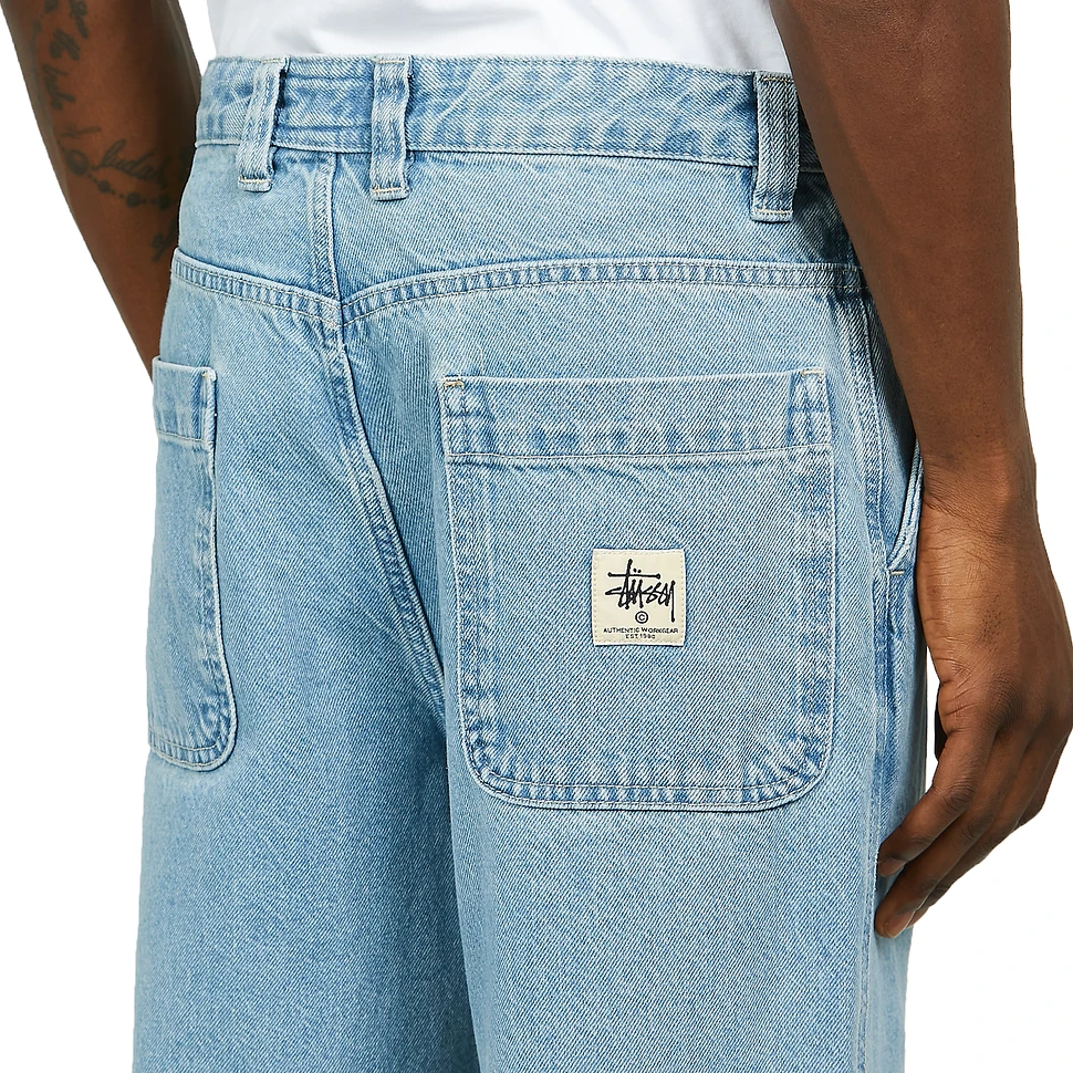 Stüssy - Denim Double Knee Pant (Stone Wash) | HHV