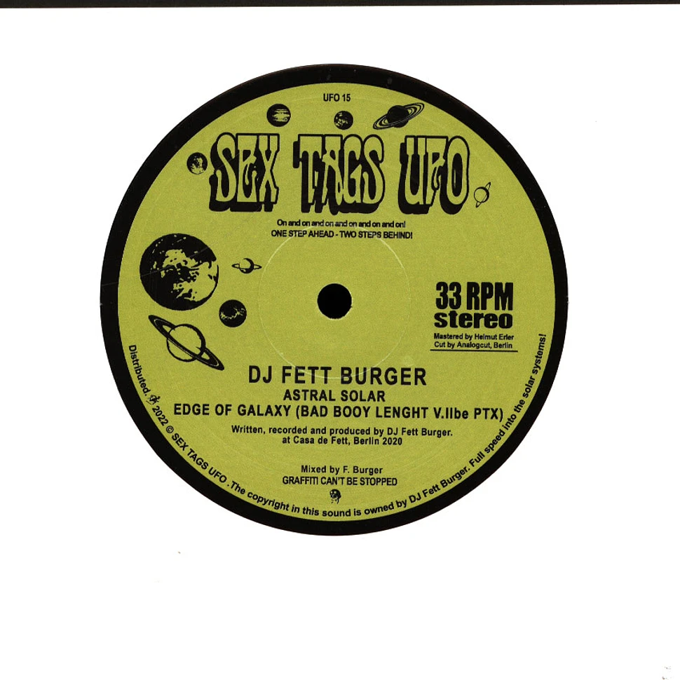 DJ Fett Burger - Astral Solar, Edge Of Galaxy, Planetary Exploration