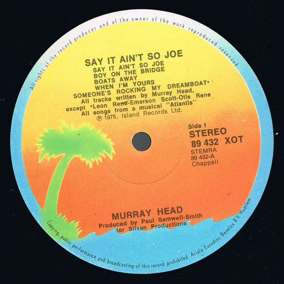 Murray Head - Say It Ain't So