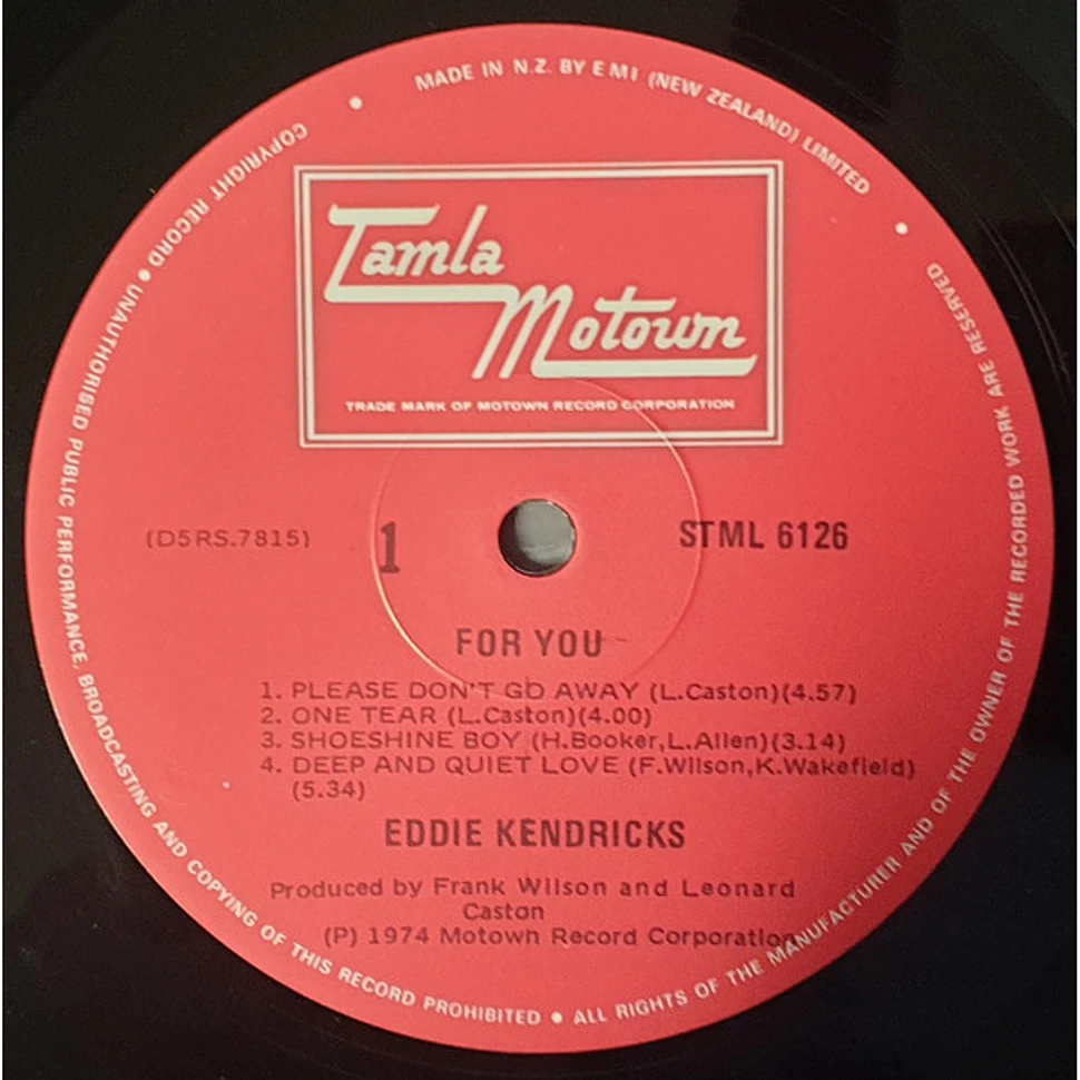 Eddie Kendricks - For You