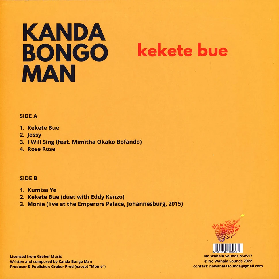 Kanda Bongo Man - Kekete Bue