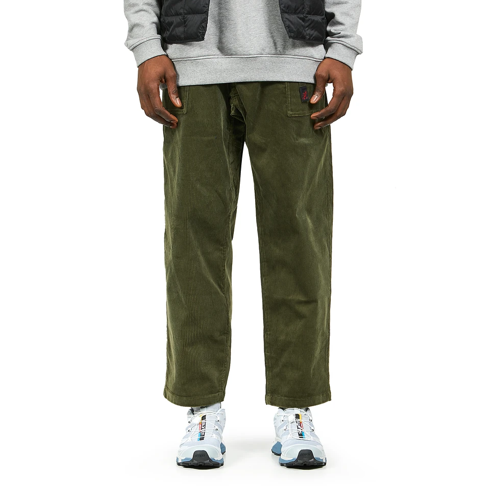 Gramicci - Corduroy Loose Tapered Pants (Olive) | HHV