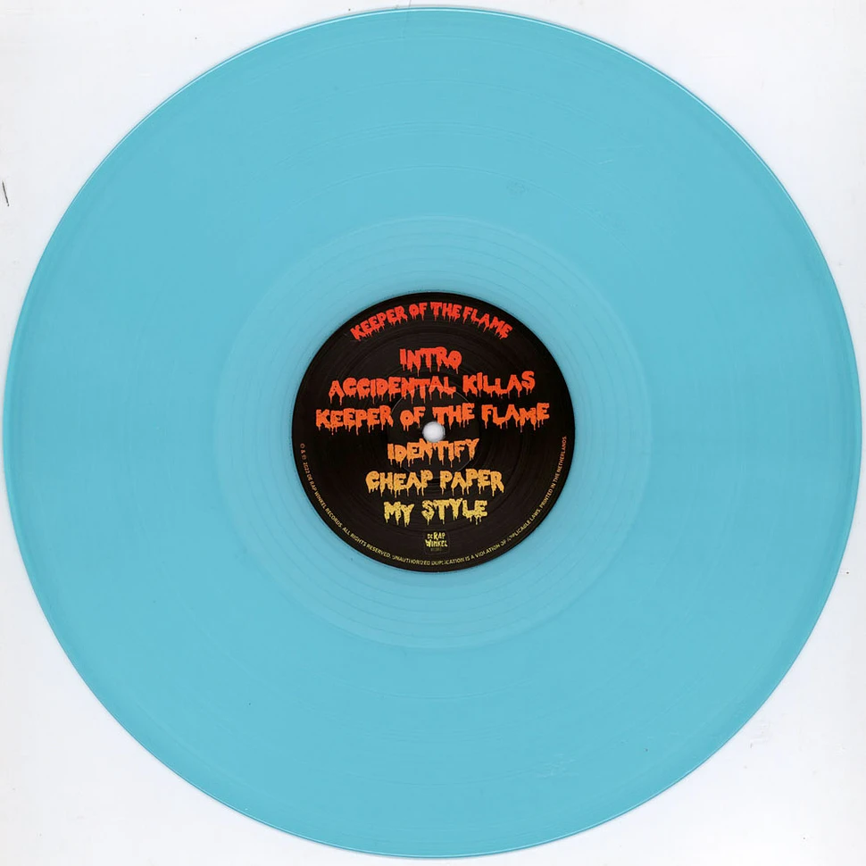 Mooch & Oh Jay - Keeper Of The Flame Blue Vinyl Edition